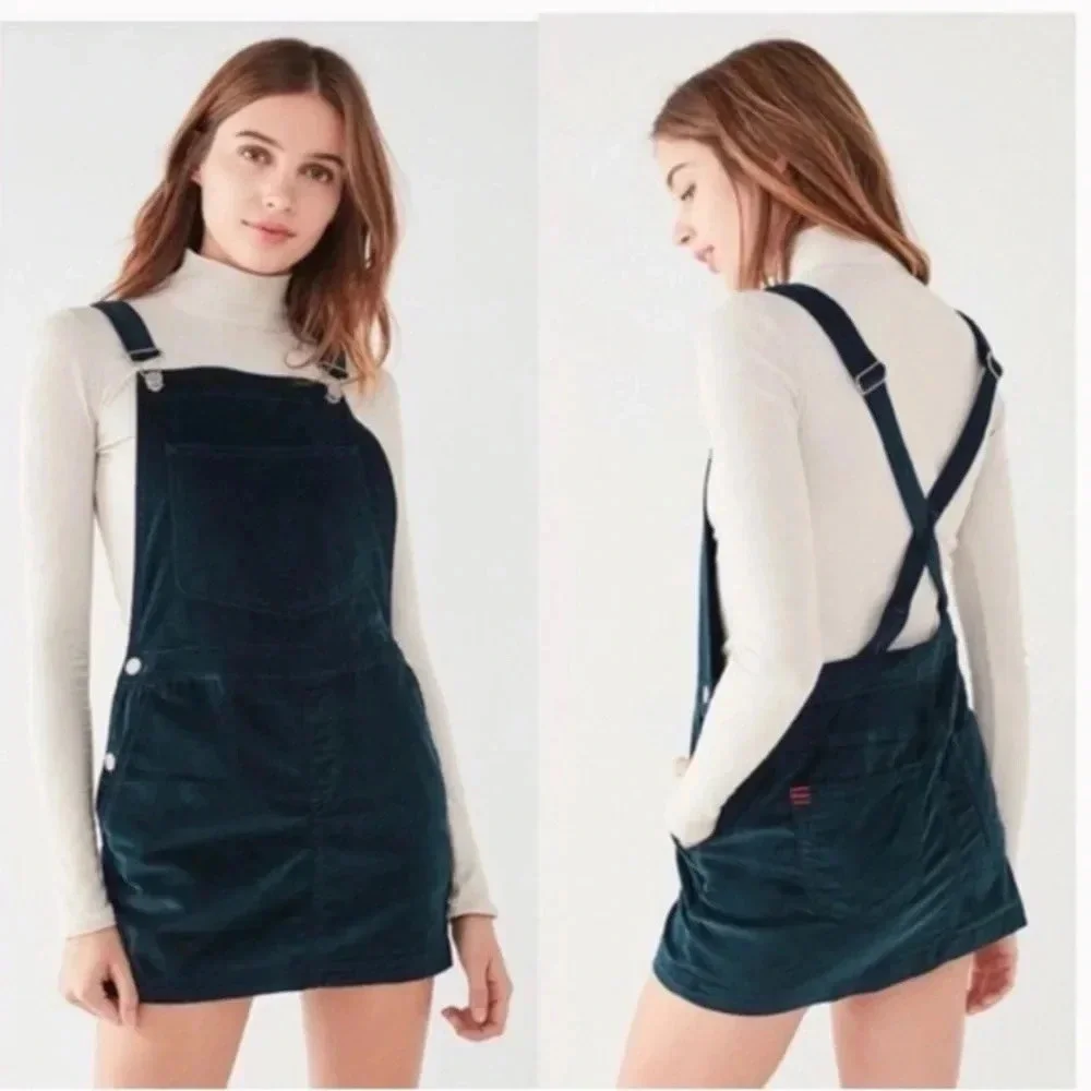 UO BDG Corduroy Overall Dress Size Medium Women's